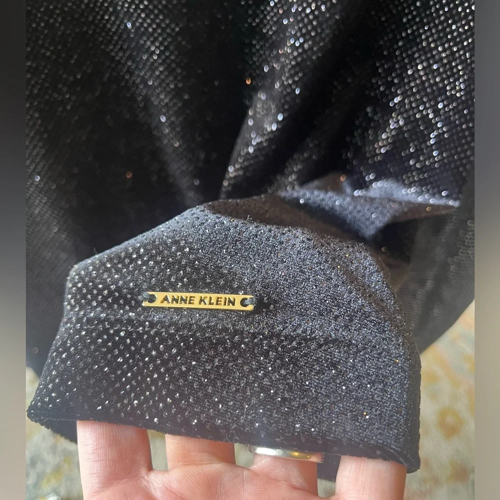 Anne Klein Glitter black size small - Picture 4 of 6